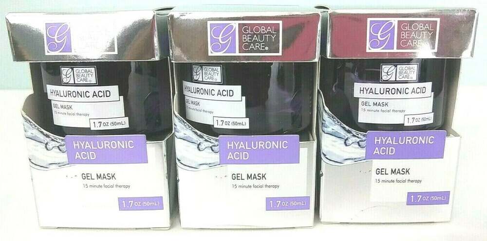 Global Beauty Care Hyaluronic Acid Gel Mask 1.7 oz